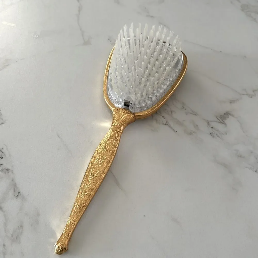Vintage Brush Brass Matson Ultra Gold EUC